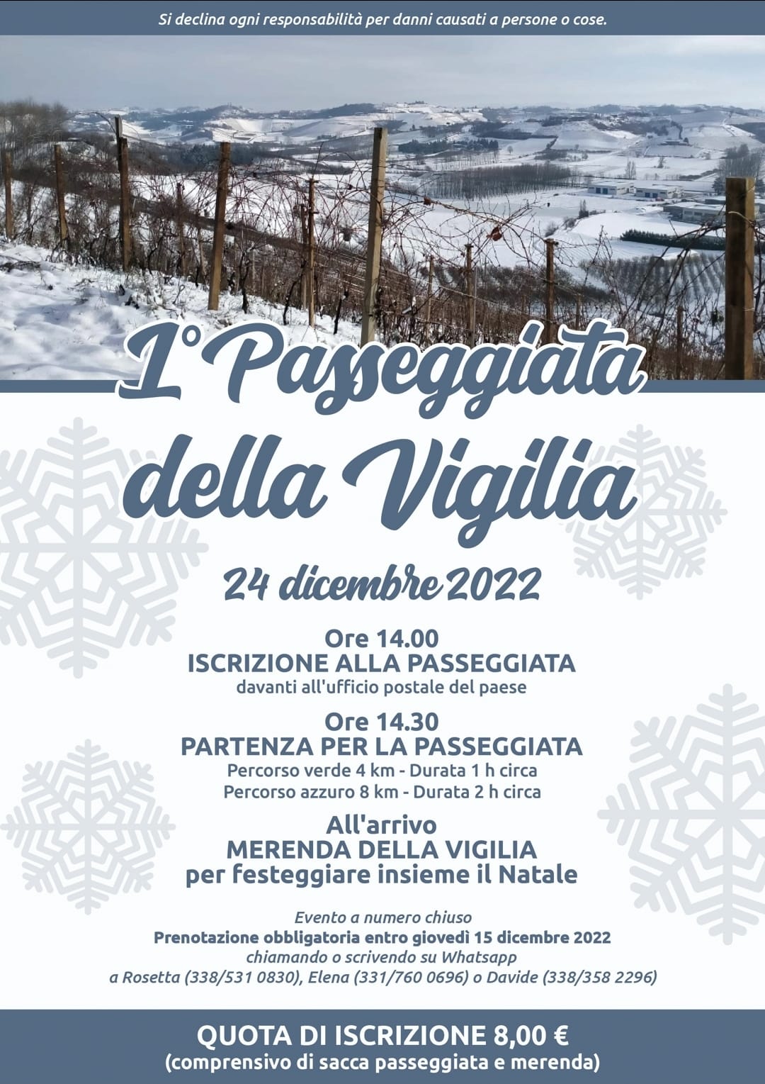 1° Passeggiata della Vigilia